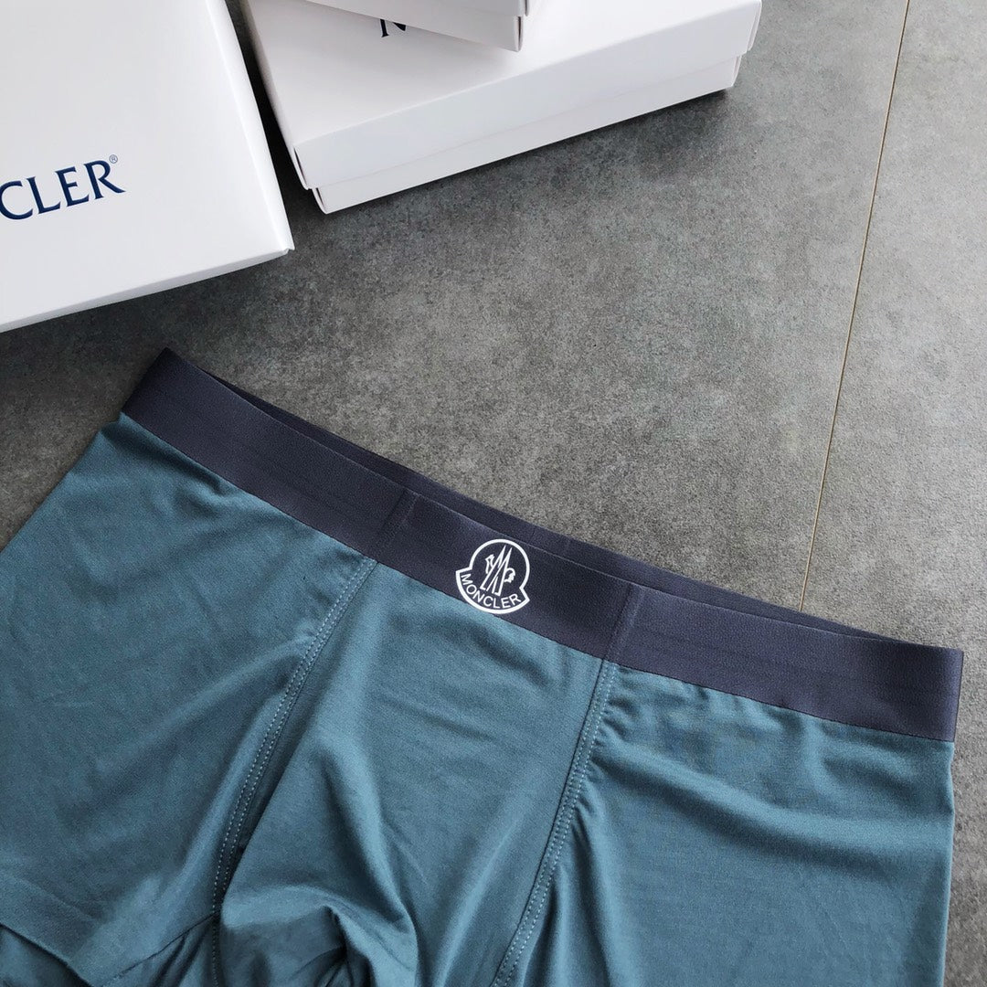 Moncler Small Round Emblems Men's Boxer Briefs - 3-Piece Box