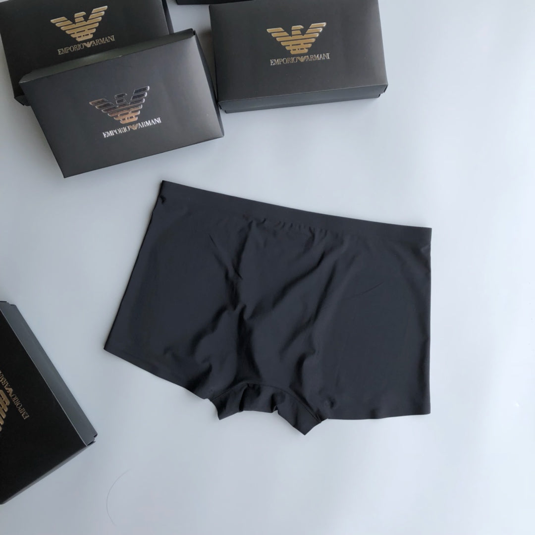 Armani Milk-Silk Men's Boxer Briefs - 3-Piece Box