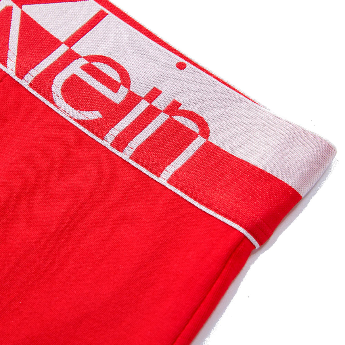 Calvin Klein Cotton Boxer Briefs - Red 3-Piece Box