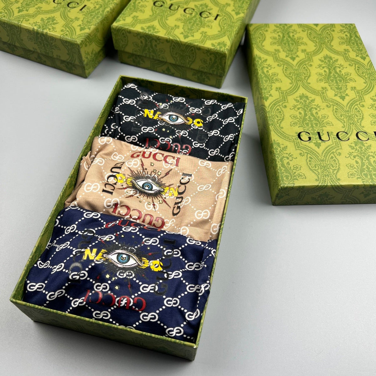 Gucci Modal Men's Boxer Briefs - 3-Piece Box
