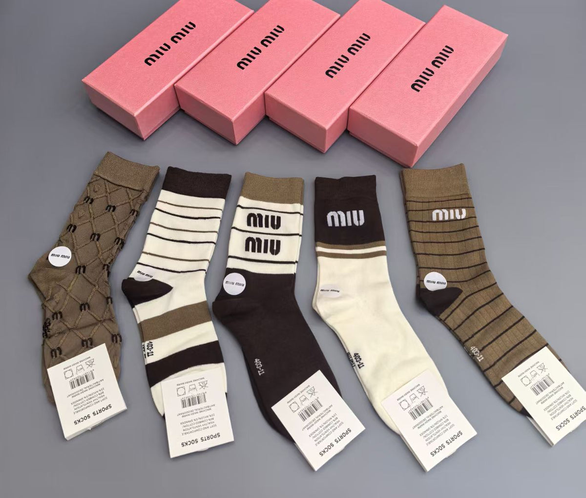 Miu Miu Crew Socks