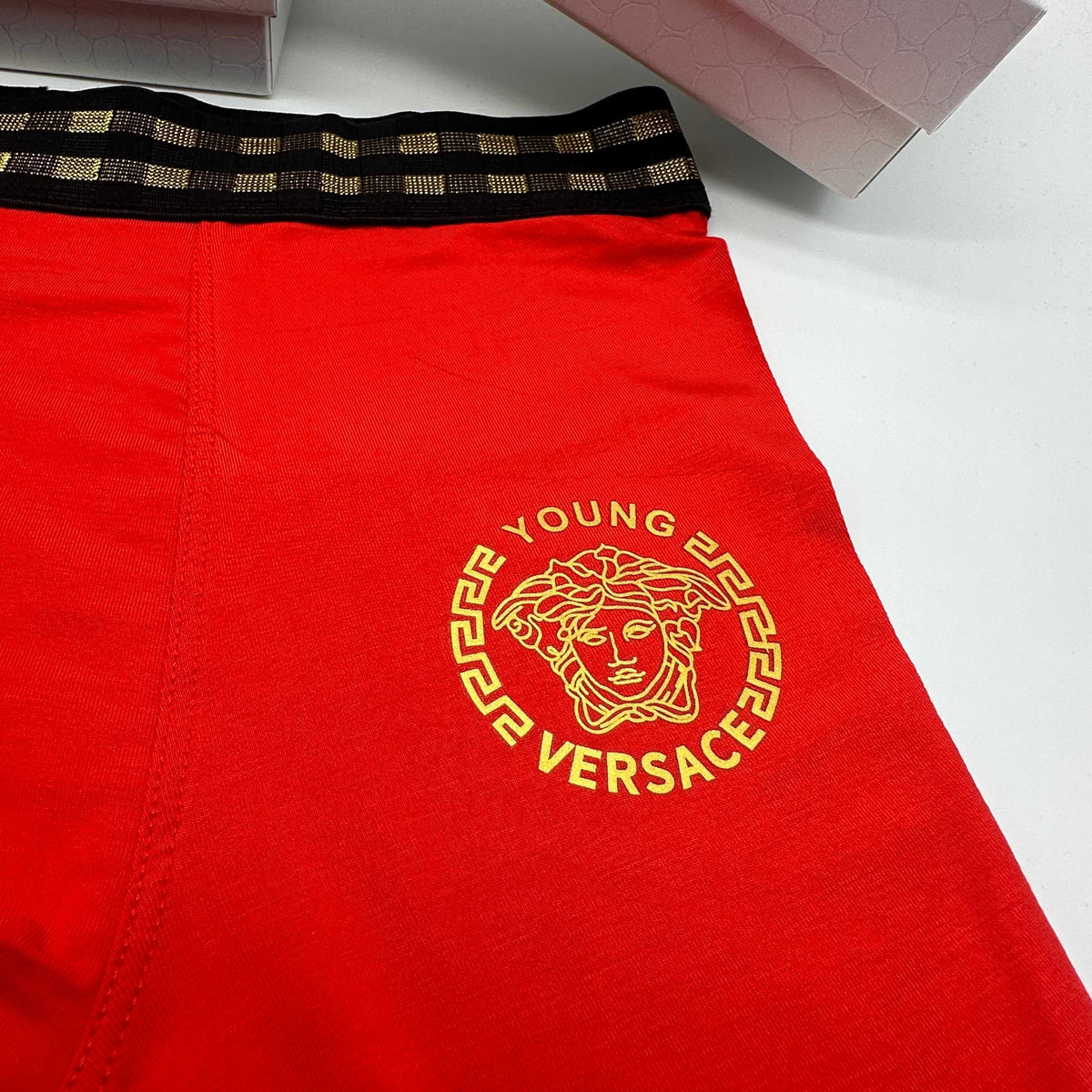 Versace Modal Men's Boxer Briefs - 3-Piece Box