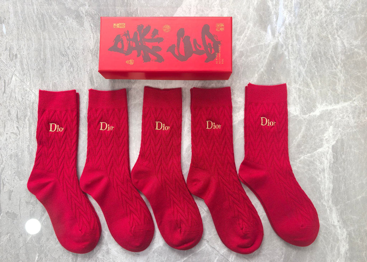 Cotton Short Socks - 5-Pair Pack