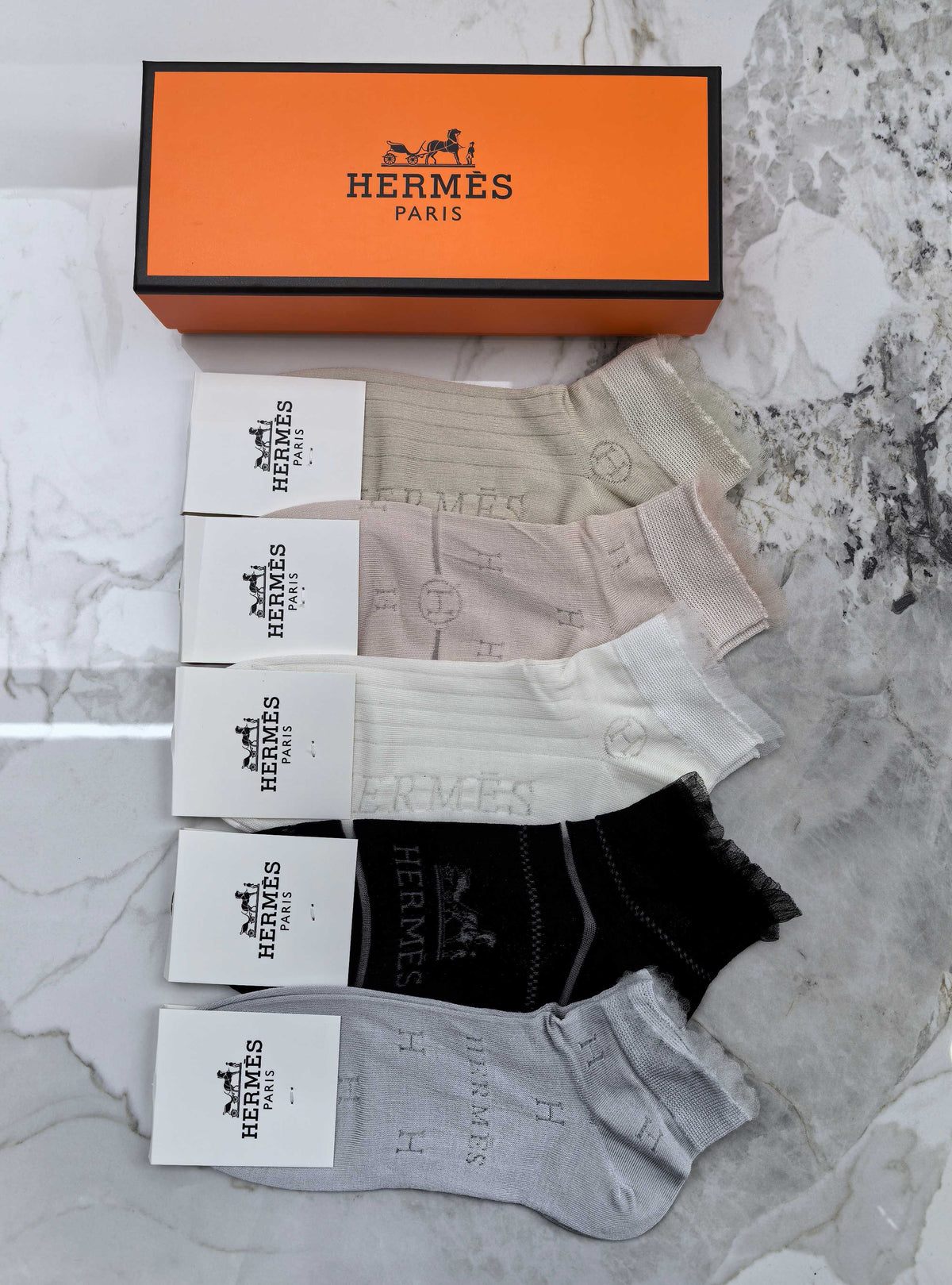 Hermes Socks – 5-Pair Pack