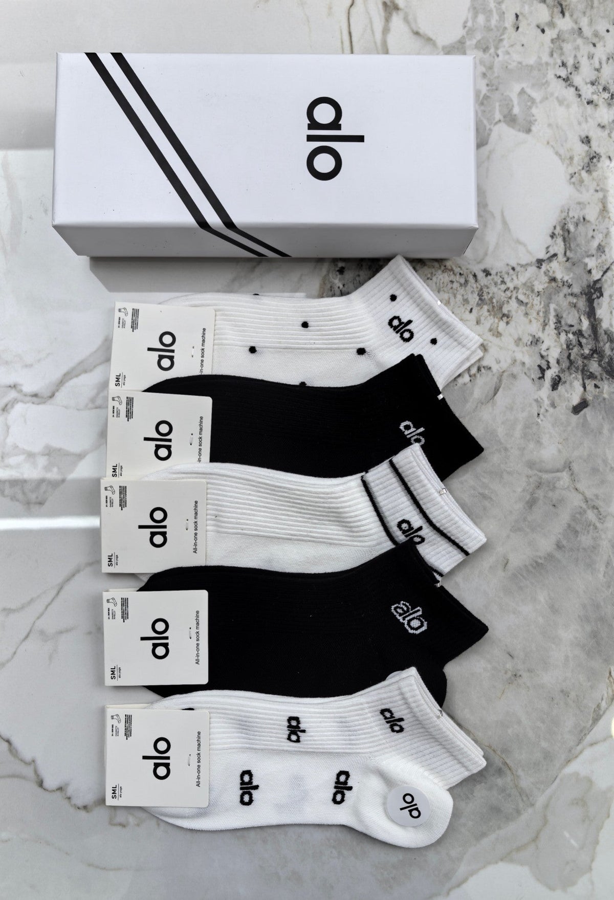 Unbranded Breathable Socks – 5-Pair Pack