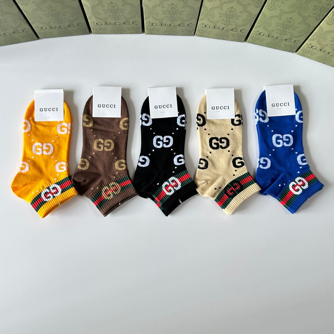 Gucci Short Socks - 5-Pair Pack