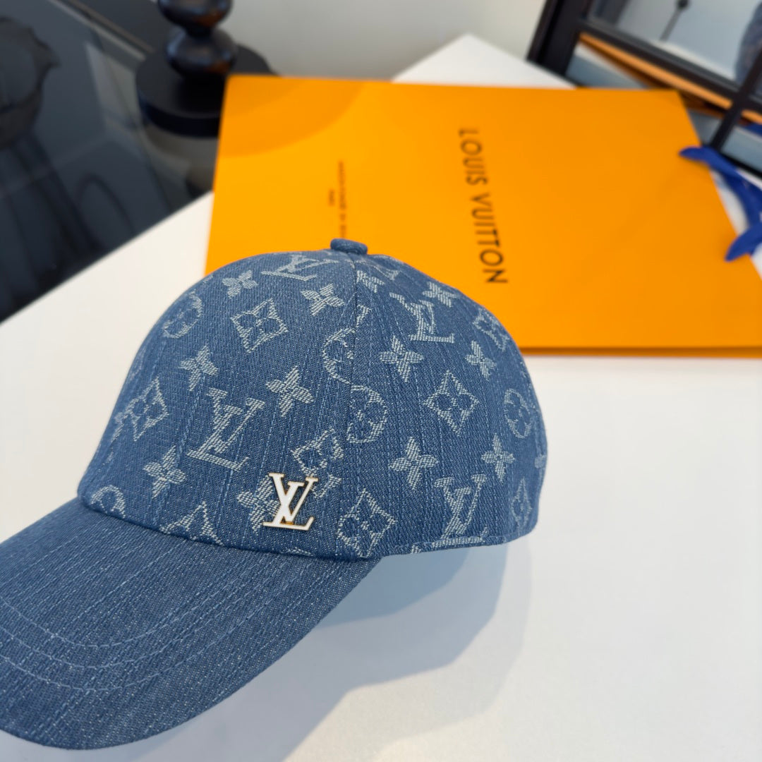 Louis Vuitton Denim Baseball Cap - image 7