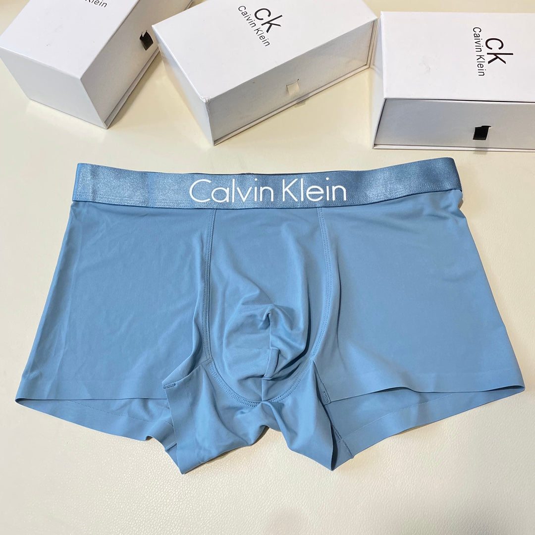Calvin Klein Oversized Logo Waistbands Men's Boxer Briefs