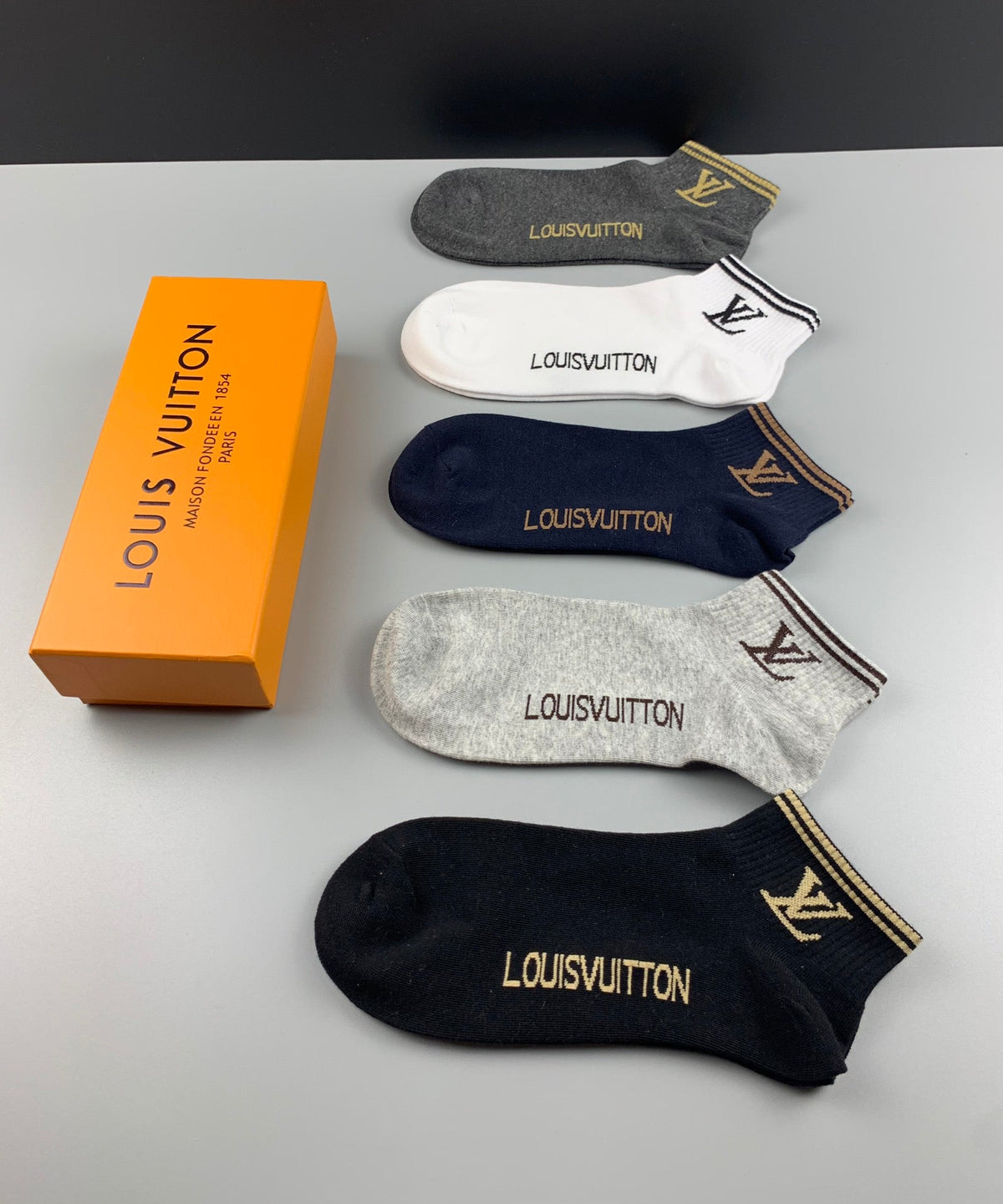 Louis Vuitton Cotton Socks - 5-Pair Pack