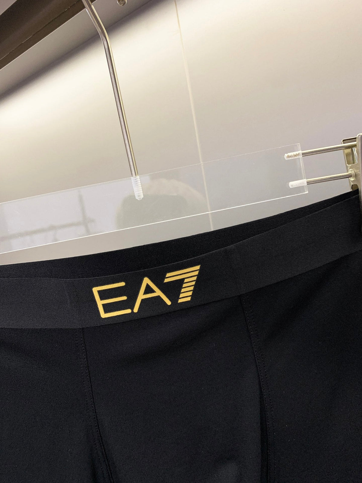 Armani Visible Colour, Waistband And Emblem Details Men's Boxer Briefs - 3-Piece Box