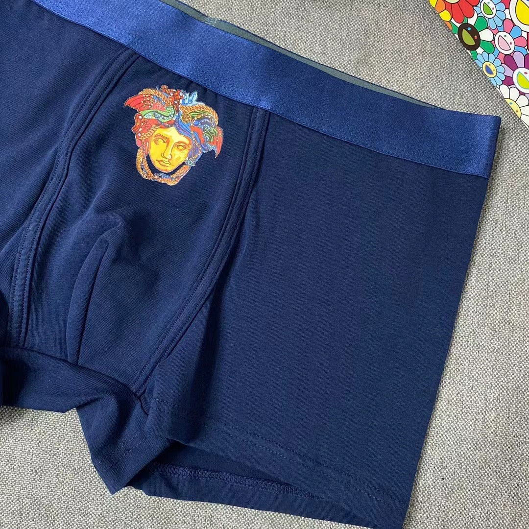 Cotton Men's Boxer Briefs - 3-Piece Box