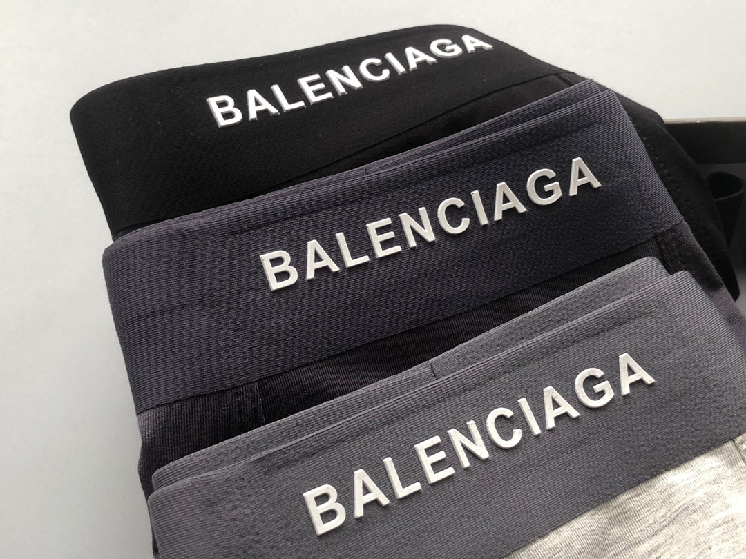 Balenciaga Men's Boxer Briefs - 3-Piece Box