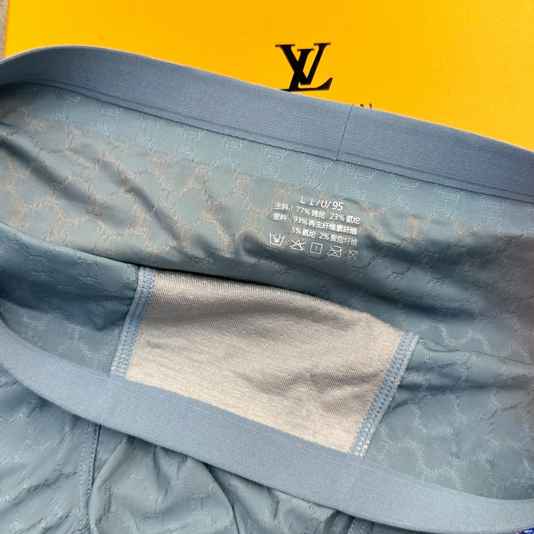 Louis Vuitton Colourful Initial Graphics Men's Boxer Briefs - 3-Piece Box