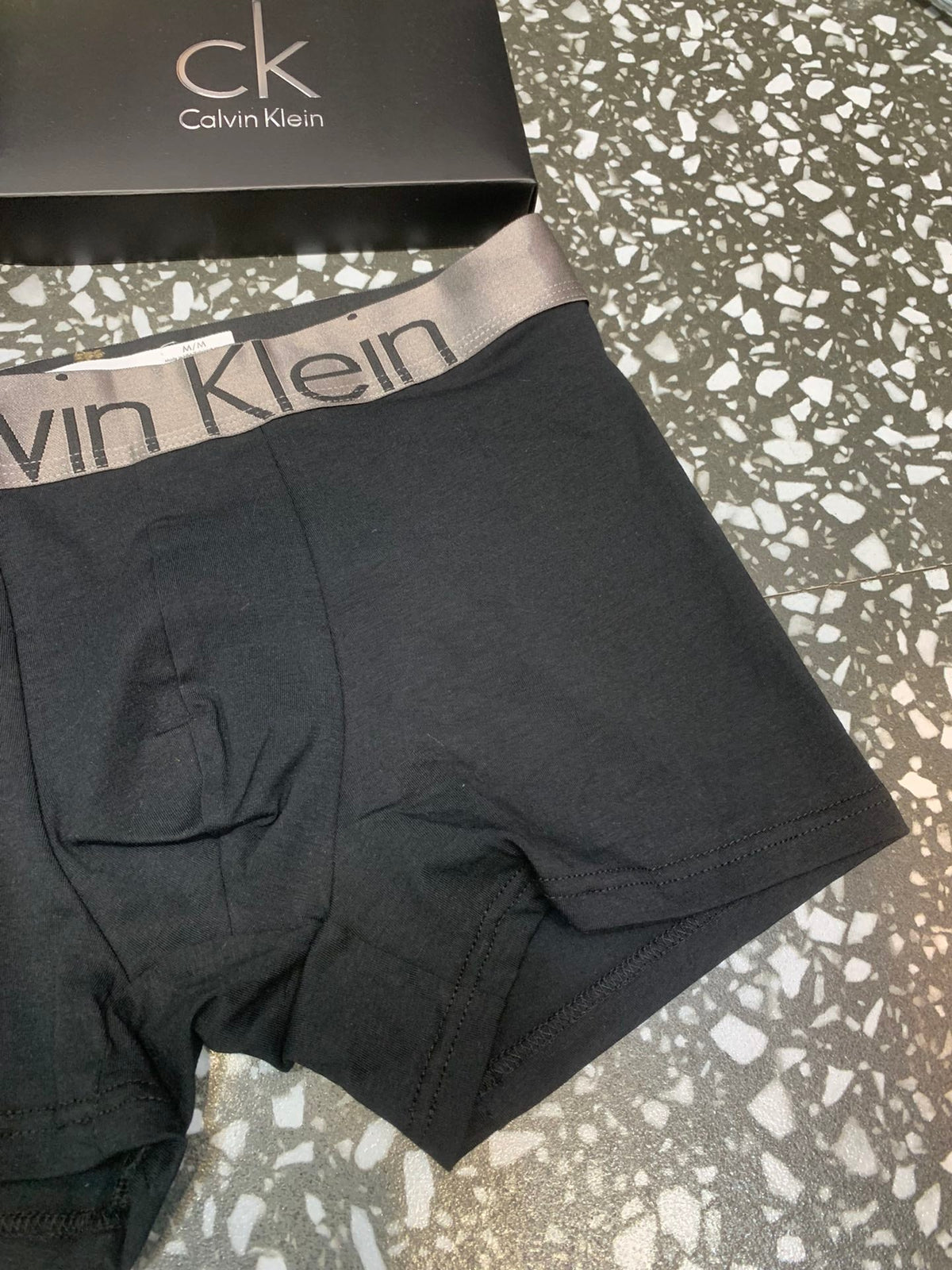 Calvin Klein Visible Colour, Waistband And Emblem Details Men's Boxer Briefs - 3-Piece Box