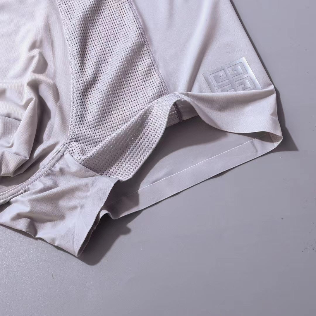 Givenchy Tonal Wordmark Details Men's Boxer Briefs - 3-Piece Box
