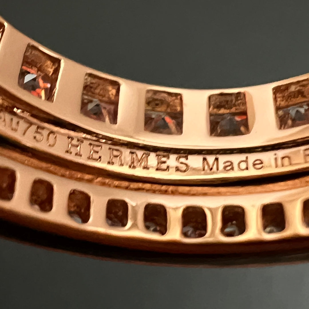 Martin Graham ring in polished metal-tone – detail view
