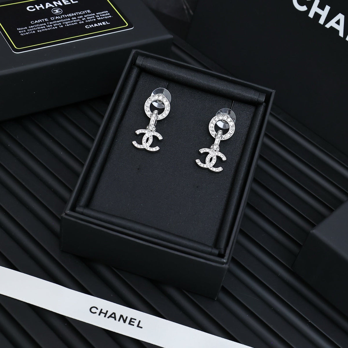 Martin Graham earrings in polished metal-tone – main product view