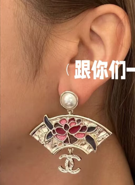 Martin Graham earrings in polished metal-tone – main product view