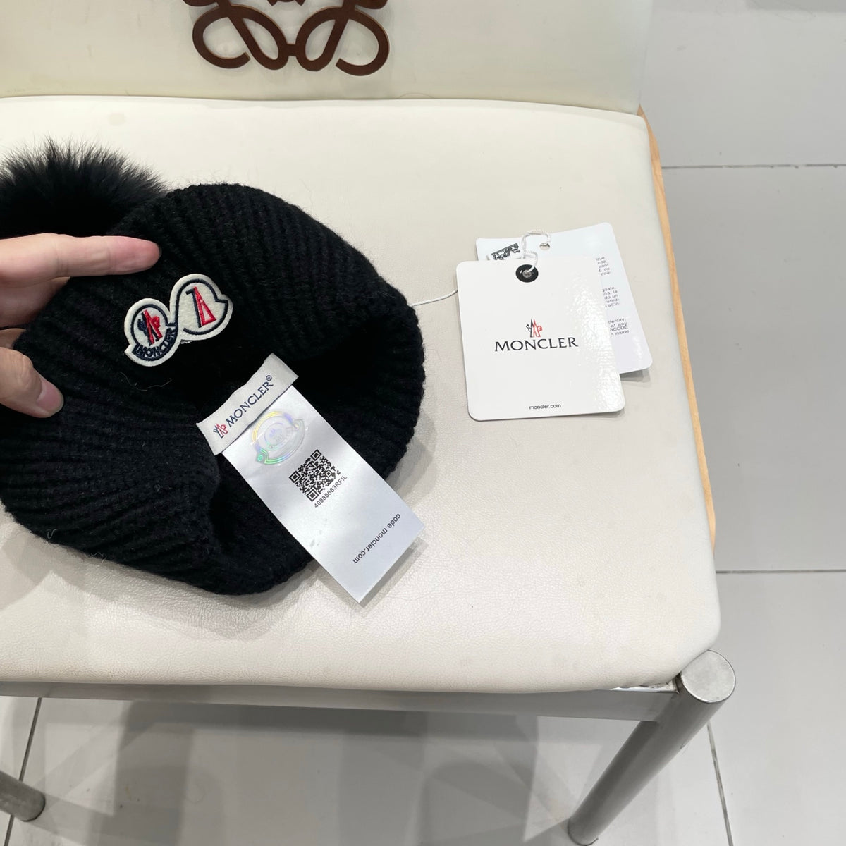 Moncler Knit Beanie - image 9