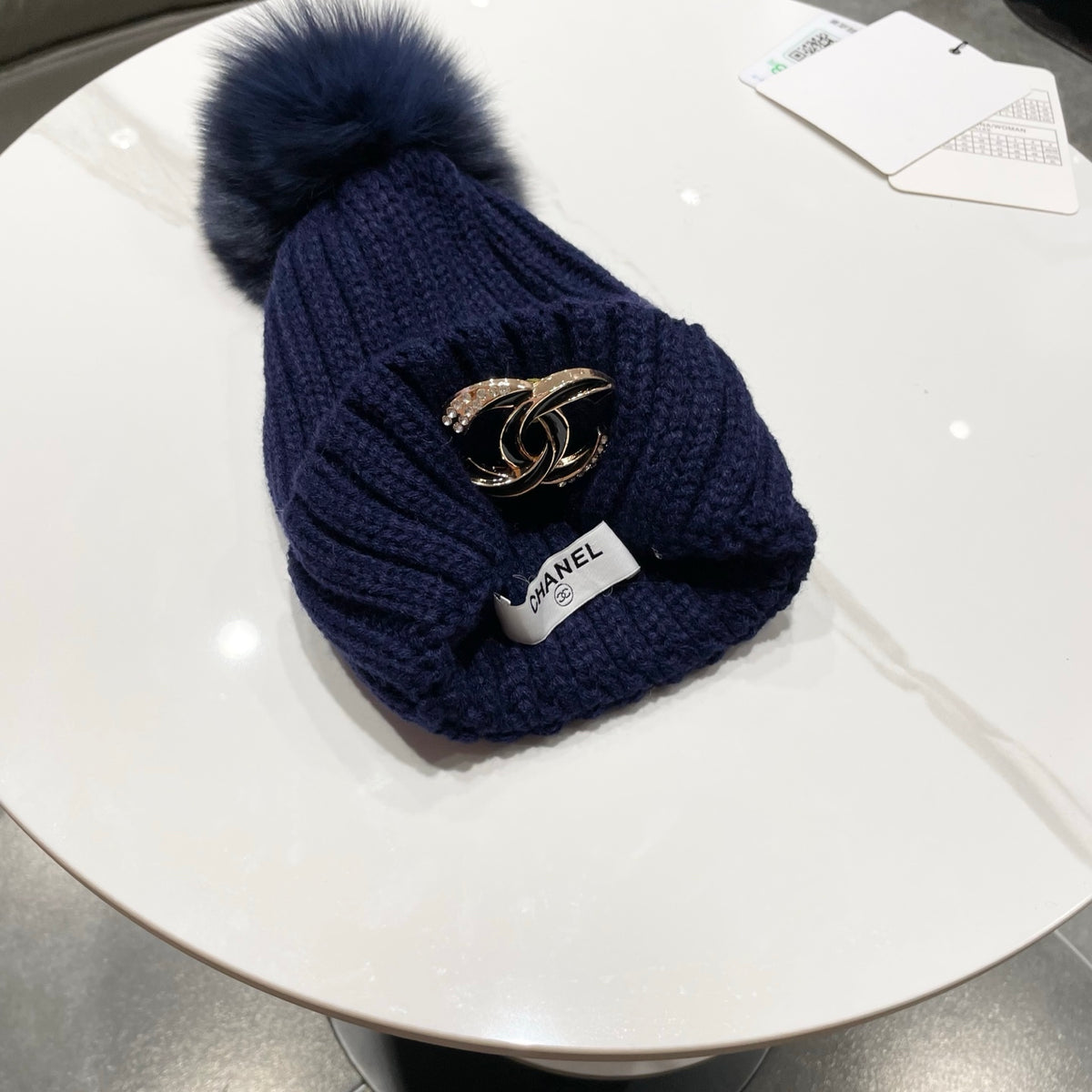Chanel Knit Beanie - image 8