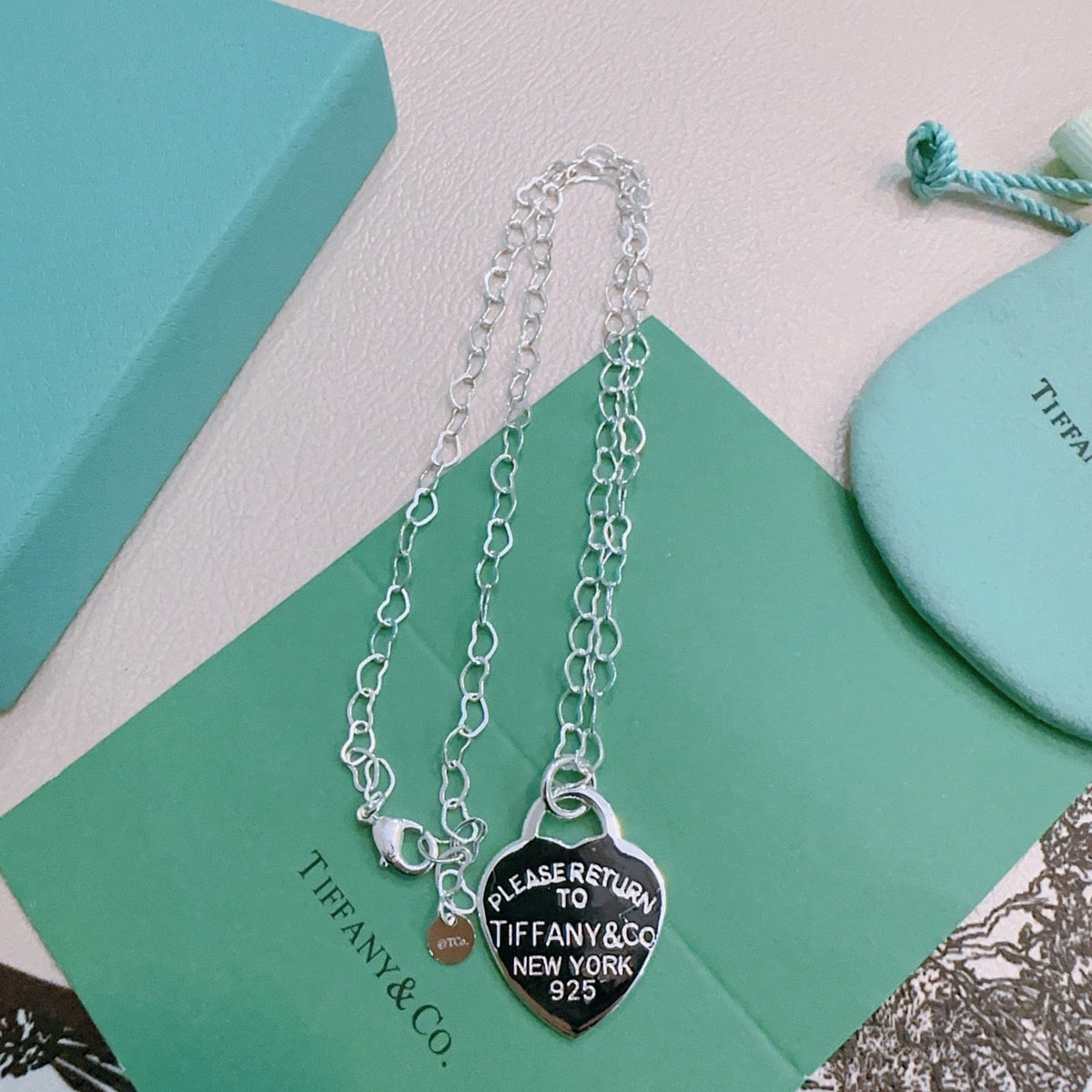 Martin Graham pendant necklace in polished metal-tone – styled product view
