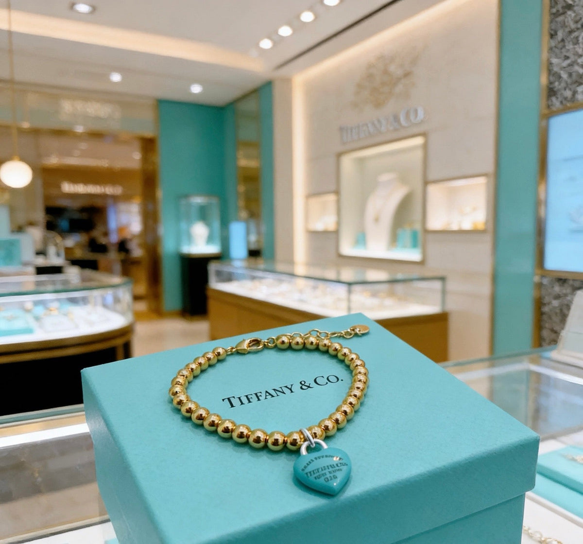 Martin Graham bracelet in polished metal-tone – styled product view