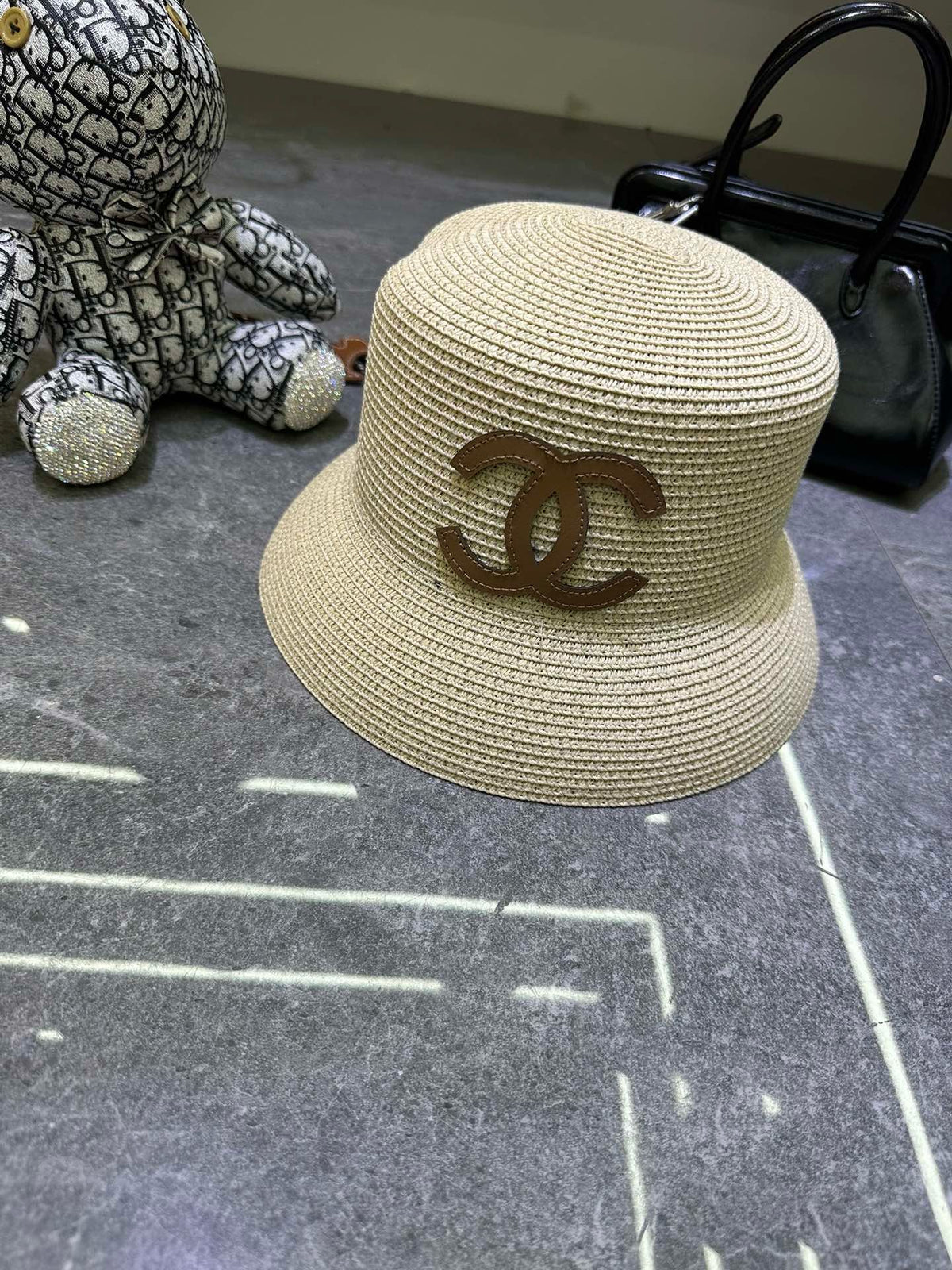 Chanel Woven Open Knit Bucket Hat - image 9