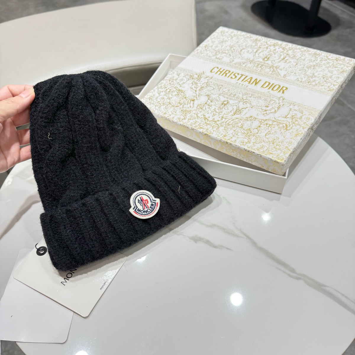 Moncler Knit Beanie - image 9