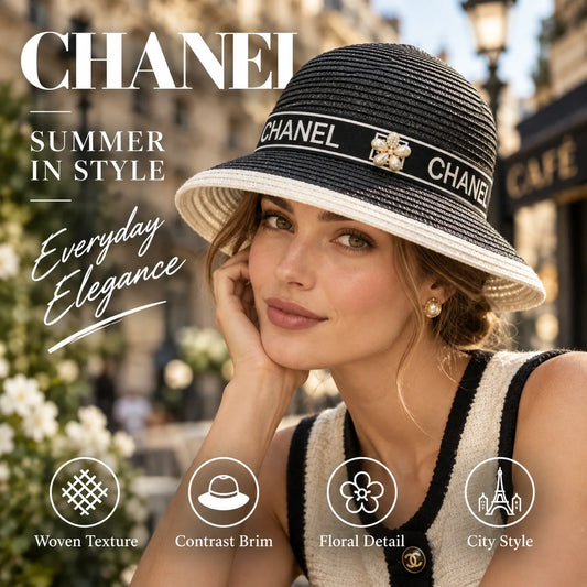 Chanel Straw Hat - image 1