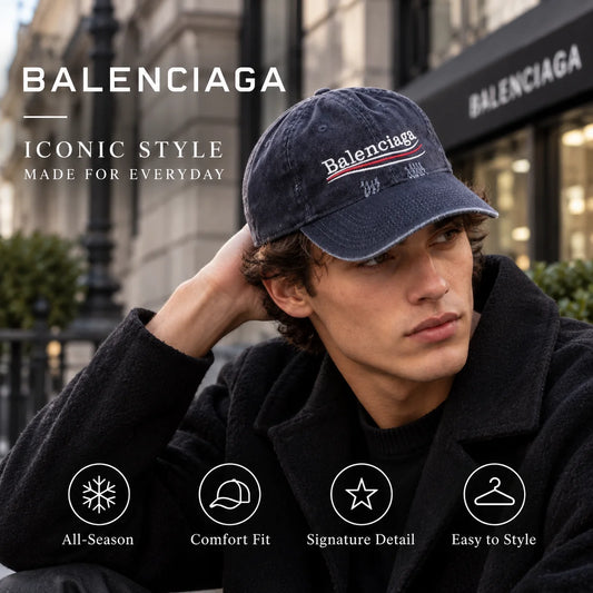 Balenciaga Embroidered Baseball Cap - image 1
