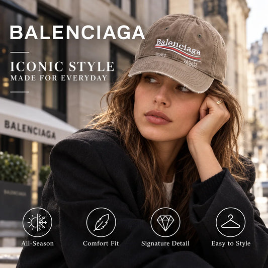 Balenciaga Embroidered Baseball Cap - image 1