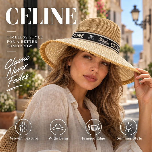 Celine Straw Hat - image 1