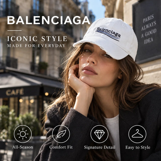 Balenciaga Embroidered Baseball Cap - image 1