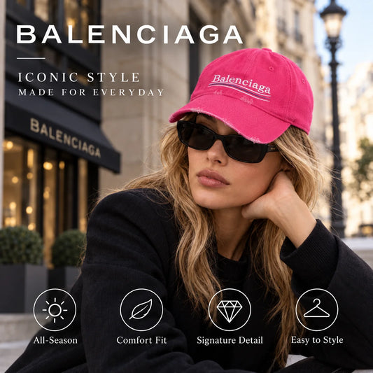Balenciaga Embroidered Baseball Cap - image 1