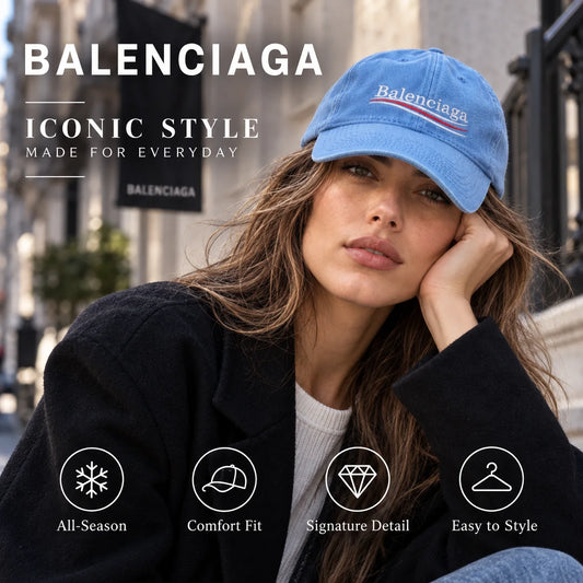 Balenciaga Embroidered Baseball Cap - image 1