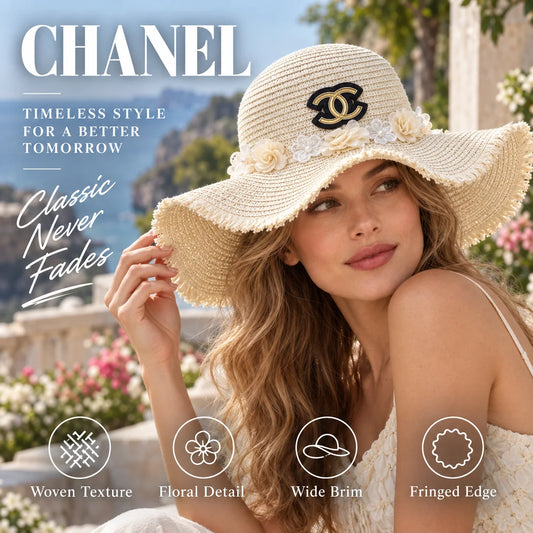 Chanel Straw Hat - image 1