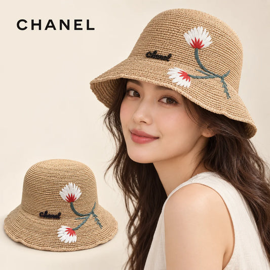 Chanel Straw Hat - image 1