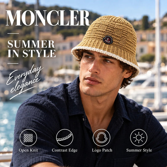 Moncler Open Knit Bucket Hat - image 1