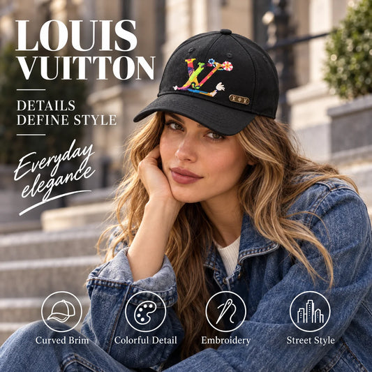 Louis Vuitton Embroidered Baseball Cap - image 1