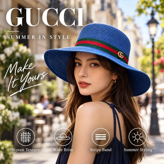 Gucci Woven Open Knit Hat - image 1