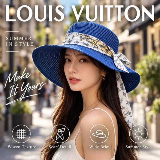 Woven Open Knit Hat - image 1