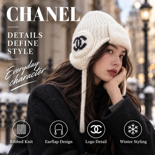 Chanel Knit Beanie - image 1