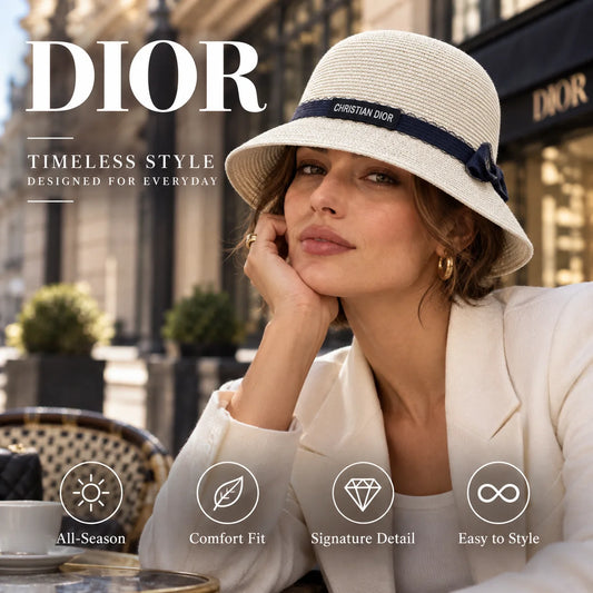 Dior Woven Bucket Hat - image 1