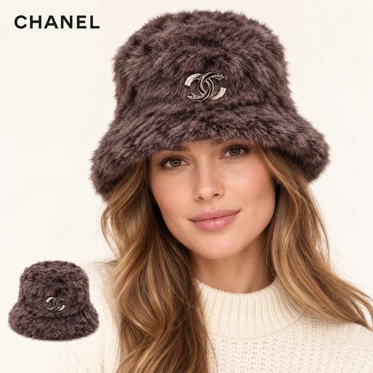 Chanel Plush Bucket Hat - image 1