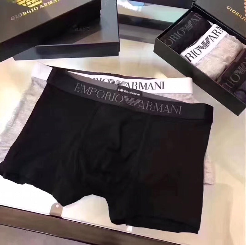 Emporio Armani Men's Boxer Briefs - 3-Piece Box