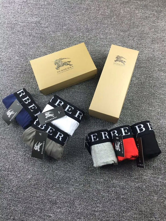 Burberry Modal Men's Boxer Briefs - 3-Piece Box