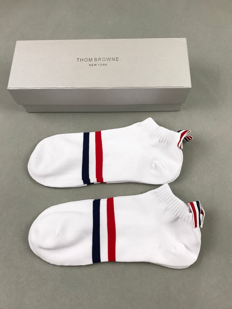Thom Browne Cotton Crew Socks - 6-Pair Set