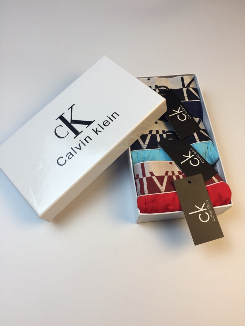 Calvin Klein Wide Waistband Men's Trunk Underwear - 3-Piece Box