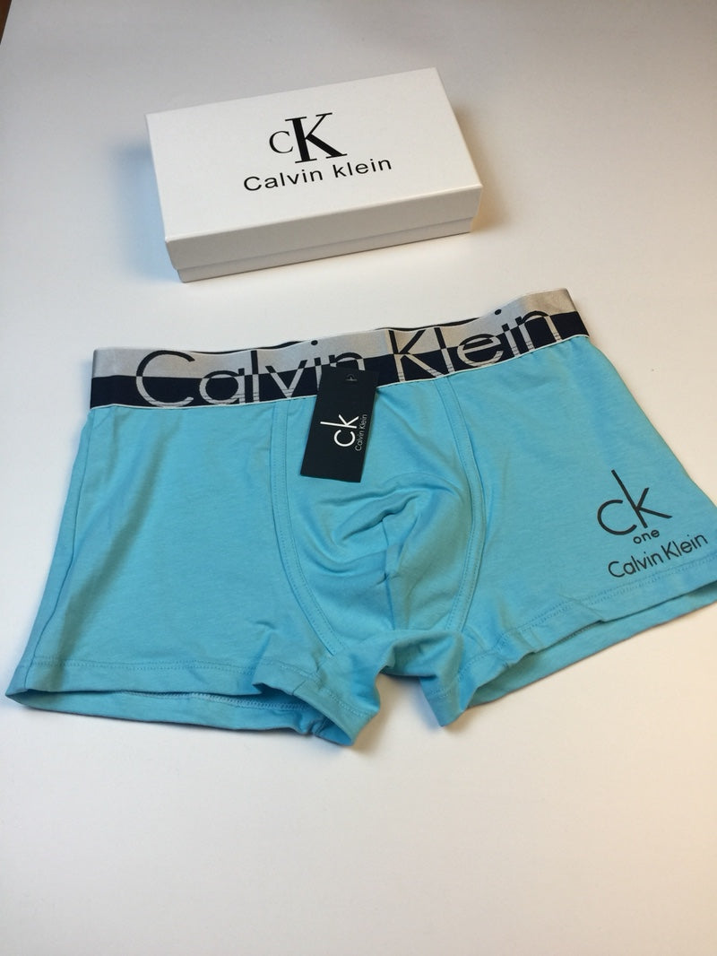 Calvin Klein Cotton Visible Branded Waistband Or Emblem Details Men's Boxer Briefs - 3-Piece Box