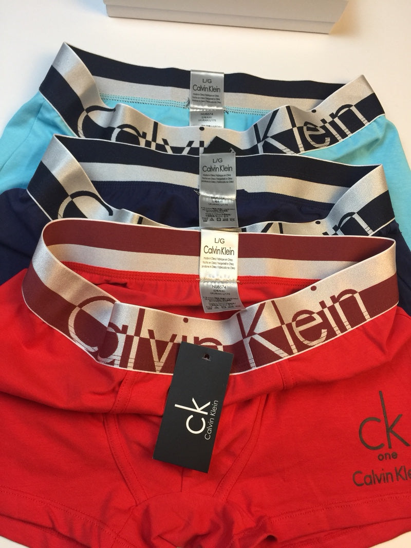 Calvin Klein Broad Logo Waistbands Men's Boxer Briefs